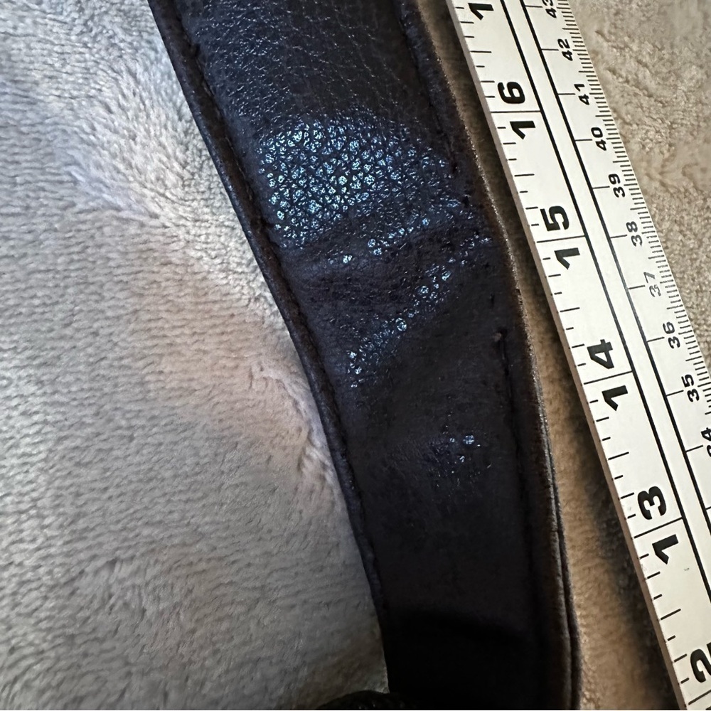 Vintage Brown Genuine Leather Shoulder Bag - Picture 15 of 16
